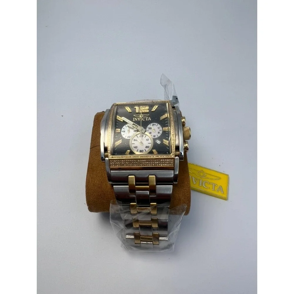 #W018 Invicta Speedway 32543 Diamond Swiss Quartz 47mm Two-Tone Men's Watch